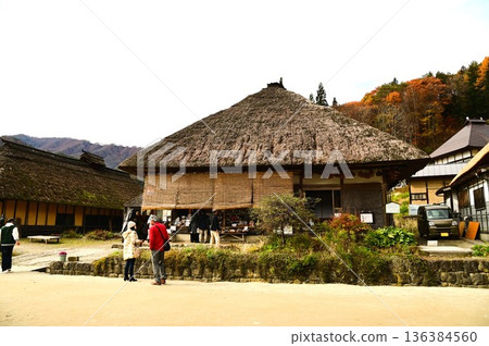 大內宿,福島縣的旅遊景點 大內宿,福島縣的旅遊景點 136384560
