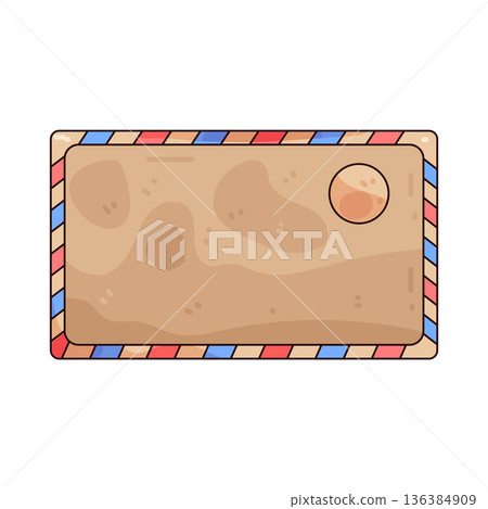 Illustration of envelope Illustration of envelope 136384909