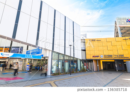 Tokyo Shimokitazawa Station East Exit Tokyo Shimokitazawa Station East Exit 136385718