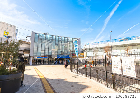 東京下北澤站東口 東京下北澤站東口 136385723