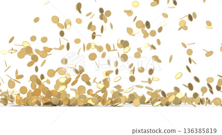 飄落的金幣CG 136385819