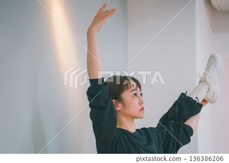 dancing, female, lady 136386206