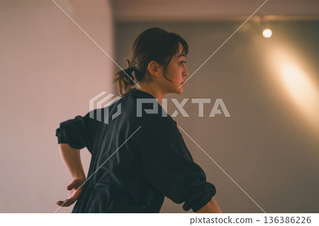 dancing, female, lady 136386226