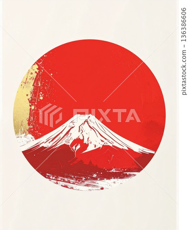 富士山 富士山 136386606