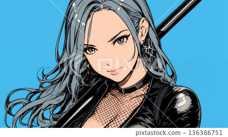 性感女忍者（女忍者） 136386751