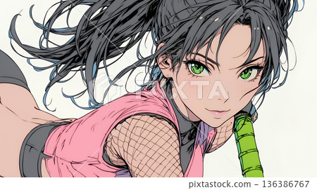 Sexy female ninja (kunoichi) 136386767