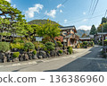 Higashiomi City, Shiga Prefecture. The Hayami family home and the Omi Road, where Nobunaga sometimes rested and tied up his horse when he came to Omi. 136386960