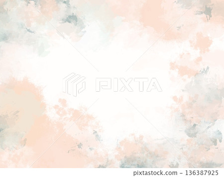 Pink and green watercolor texture Pink and green watercolor texture 136387925