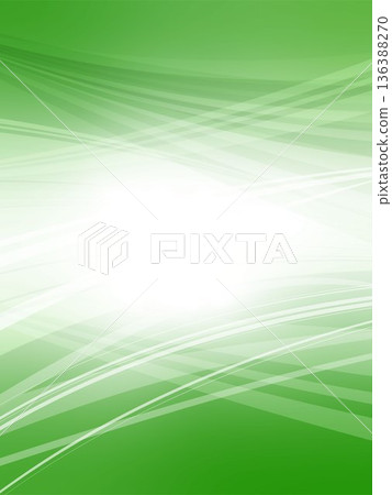 Light green futuristic wave background material 136388270