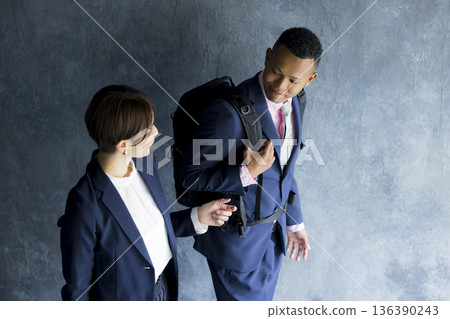 Business trip businessman 136390243