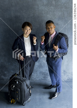 Business trip businessman 136390244