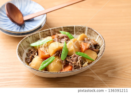 Nikujaga (beef and potatoes) 136391211