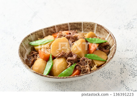 Nikujaga (beef and potatoes) 136391223