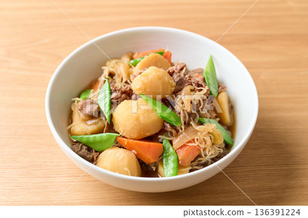 Nikujaga (beef and potatoes) 136391224