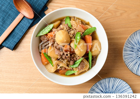 Nikujaga (beef and potatoes) 136391242