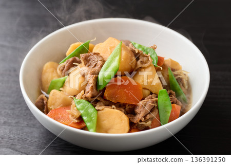 Nikujaga (beef and potatoes) Nikujaga (beef and potatoes) 136391250