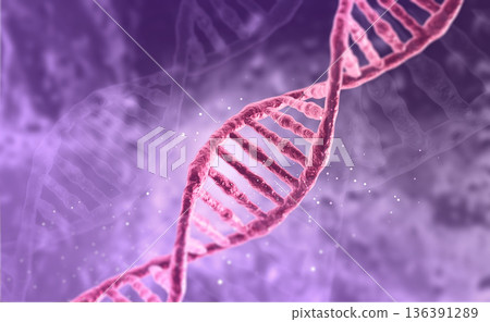 Human DNA with science background Human DNA with science background 136391289