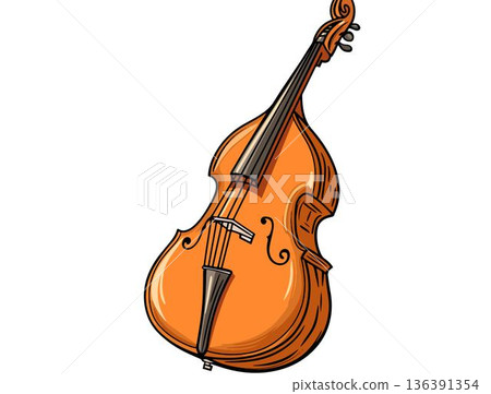 musical instruments isolated on white 136391354