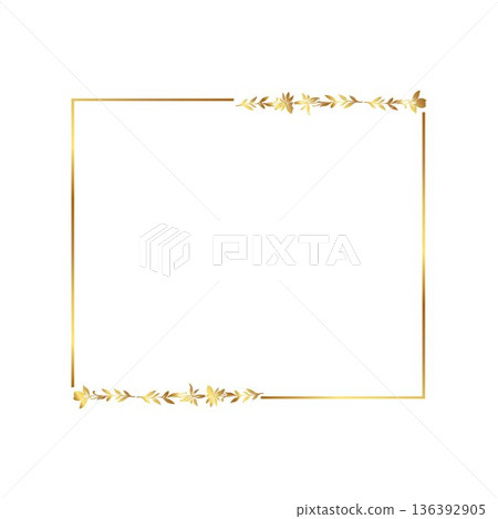 free download Elegant gold floral frame free vector illustration free download Elegant gold floral frame free vector illustration 136392905