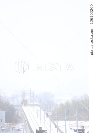 宇都宮輕軌和厚厚的積雪 宇都宮輕軌和厚厚的積雪 136393260