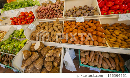Farmers Market, Funchal, Portugal Farmers Market, Funchal, Portugal 136394361