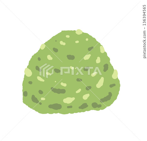 磨碎的山葵示意圖。山葵醬的配料。 磨碎的山葵示意圖。山葵醬的配料。 136394565