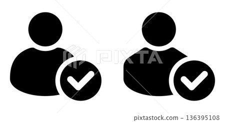 Verified User Profile Illustration Showing Approved Accounts with Check Mark Symbols Representing Trust Security Confirmation Access Permission and Successful Registration Concept for Digital Platform Verified User Profile Illustration Showing Approved Accounts with Check Mark Symbols Representing Trust Security Confirmation Access Permission and Successful Registration Concept for Digital Platform 136395108