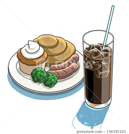 時尚咖啡館飲品 時尚咖啡館飲品 136395181