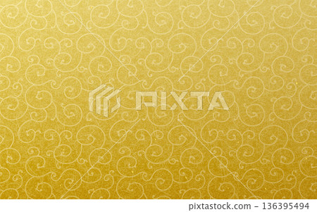 無縫金色日式圖案。阿拉伯式圖案。 無縫金色日式圖案。阿拉伯式圖案。 136395494