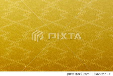 無縫金色日式圖案。閃電圖案。 136395504