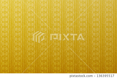 Seamless gold Japanese pattern. Seamless gold Japanese pattern. 136395517