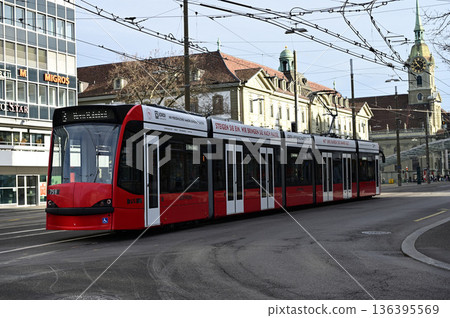 Tram in Bern Tram in Bern 136395569