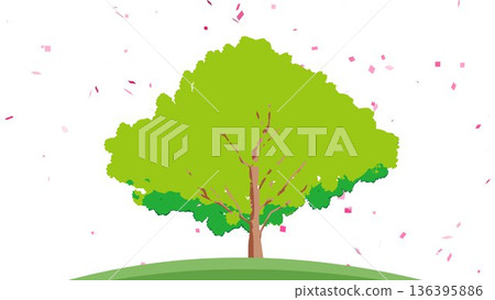 Colorful background material 136395886