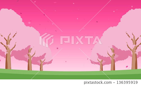 彩色背景材料 136395919