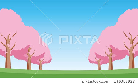 Colorful background material 136395928