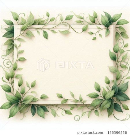 一張被常春藤環繞的留言卡 一張被常春藤環繞的留言卡 136396256