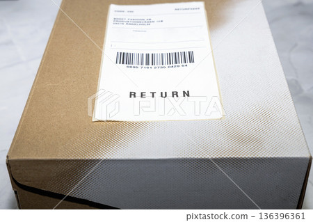 delivery of a package 136396361