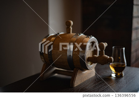 Bottlers' Aging Barrels, Distillery, Whiskey, Mini Barrels, Home, Counter, Interior, Hobbies, Accessories, Miscellaneous Goods 136396556
