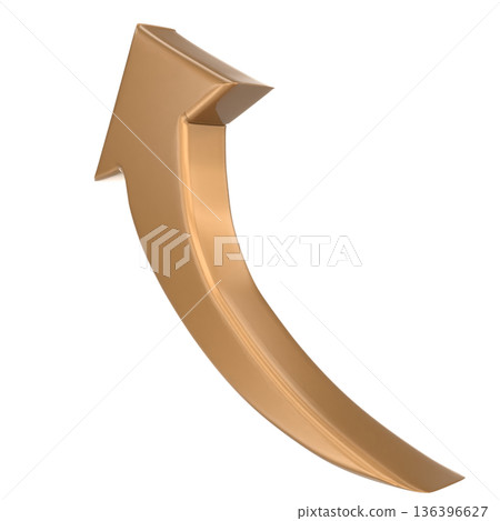 arrow in yellow and green arrow arrow in yellow and green arrow 136396627