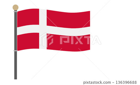 Flag Denmark Flag Denmark 136396688
