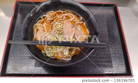 JR Station Soba: Seasonal Limited Menu "Duck Soba" 136396705