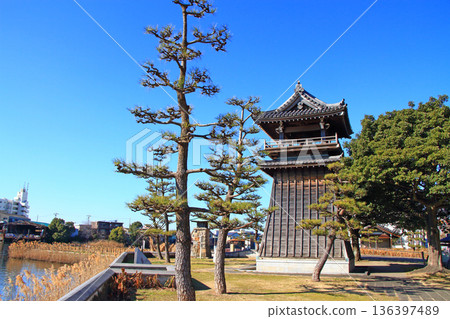 Scenery of Miyanowatari Park, Nagoya City, Aichi Prefecture Scenery of Miyanowatari Park, Nagoya City, Aichi Prefecture 136397489
