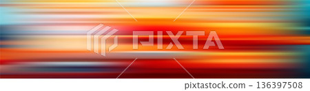Light gradient background orange red. Blurred horizontal lines with fiery warm tones and soft transitions. Abstract energy landscape with glowing horizon effect vector style Light gradient background orange red. Blurred horizontal lines with fiery warm tones and soft transitions. Abstract energy landscape with glowing horizon effect vector style 136397508