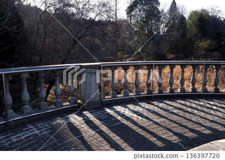 Romantic Ibaraki (Early morning shadows stretch out. This was the filming location for the movie Thermae Romae.) Nanatsudo Park, Mito City 136397720