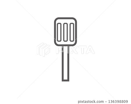 Illustration of a spatula icon Illustration of a spatula icon 136398809