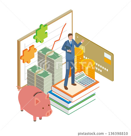 Men with high financial literacy 136398810