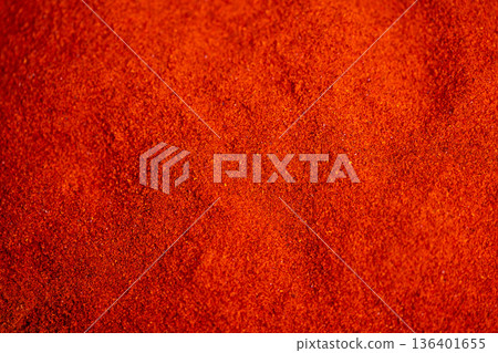 Bold crimson orange textured surface, Richly textured deep orange background for projects, Vibrant textured orange tone perfect for artistic designs and visual displays 136401655