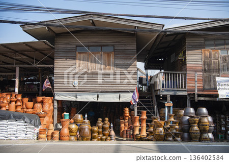 THAILAND NONTHABURI PAK KRET POTTERY SHOP THAILAND NONTHABURI PAK KRET POTTERY SHOP 136402584