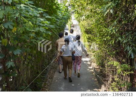 THAILAND NONTHABURI PAK KRET KO KRET LANDSCAPE 136402713