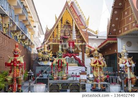 THAILAND NONTHABURI PAK KRET WAT KLANG THAILAND NONTHABURI PAK KRET WAT KLANG 136402740